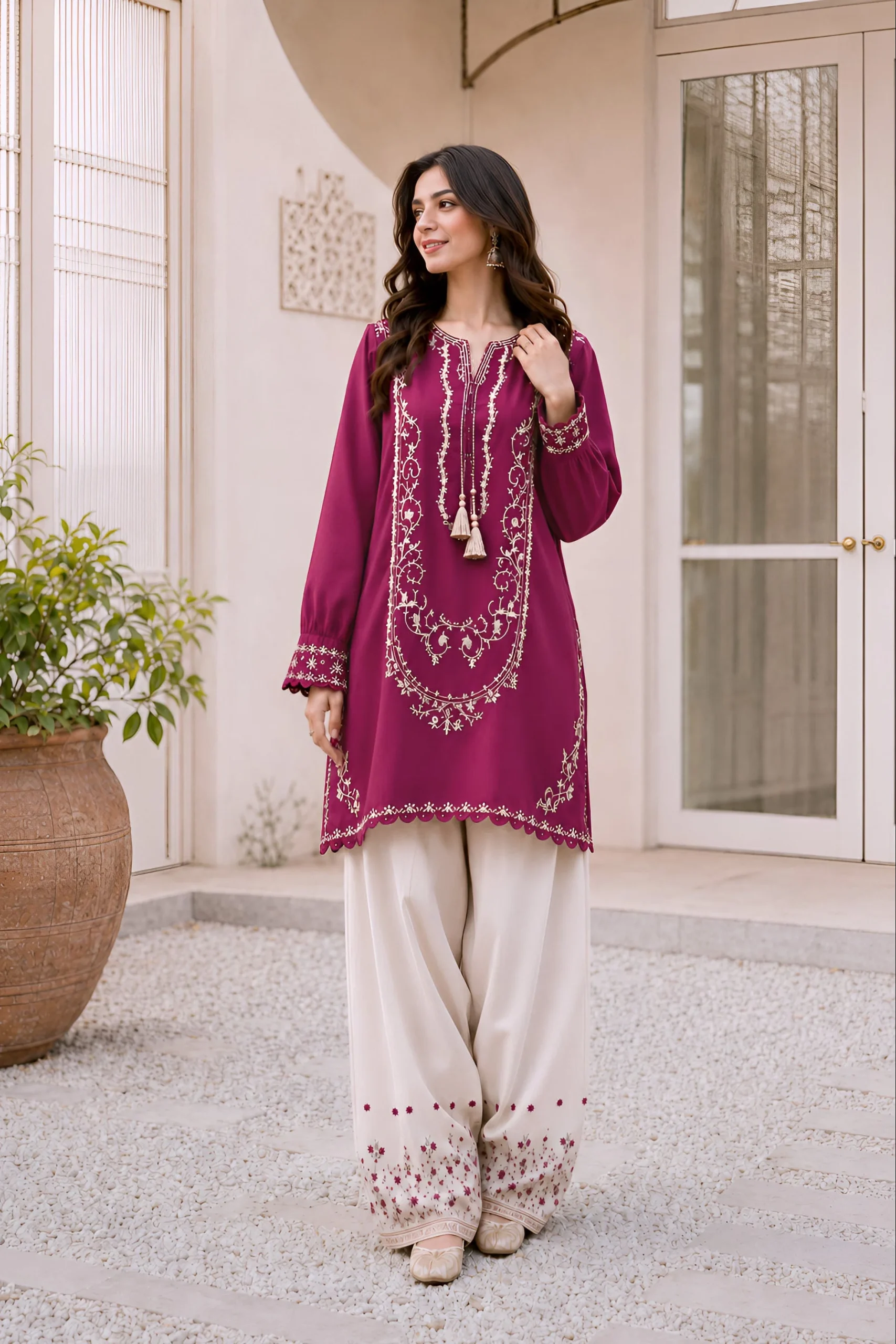 Vintage_2pc_Luxeurs_Embroidered_lawn_Dress_1_copy